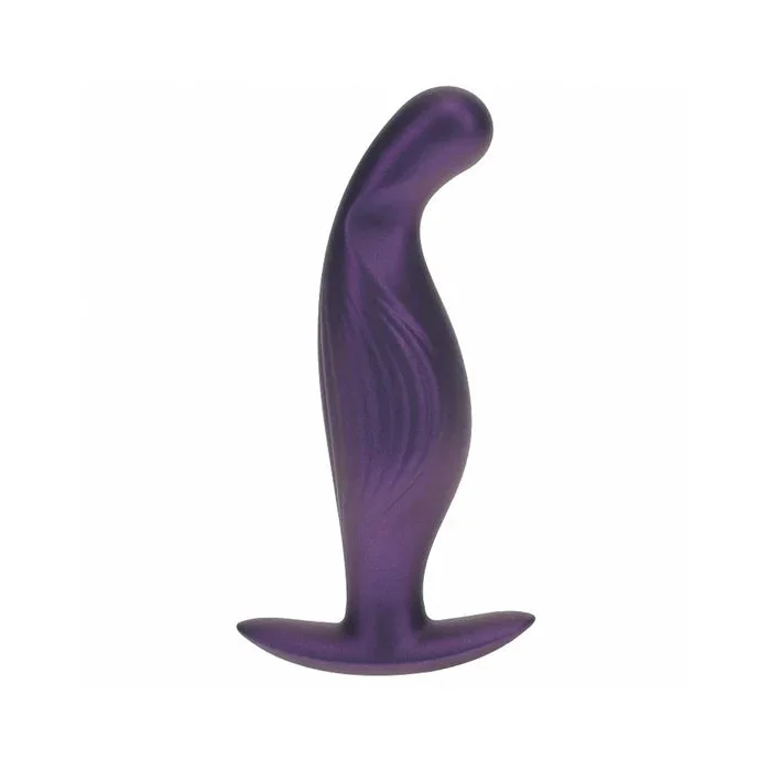 Ouch! Smooth Silicone P-Spot Anal Plug 4.6 in.