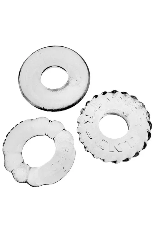 Oxballs – Bonemaker Rings 3pk – Clear