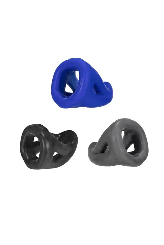 Oxballs – Hunkyjunk – Slingshot 3-Ring Teardrop Cocksling – Assorted Colors