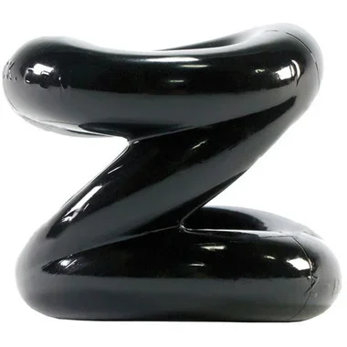 OXBALLS Atomic Jock Z-Balls Cockring & BallStretcher Black