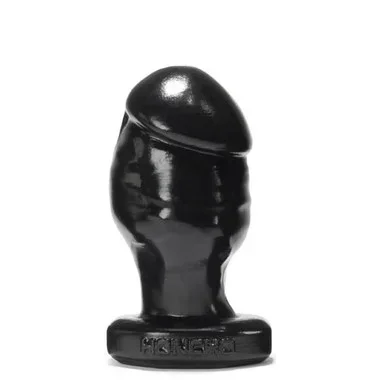 OXBALLS Honcho 2 Medium Silicone Butt Plug Tar Black