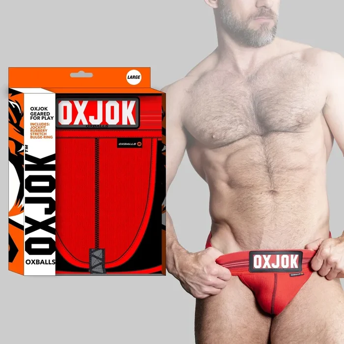 Oxballs Oxjok Slingjock Jockstrap Red Hot
