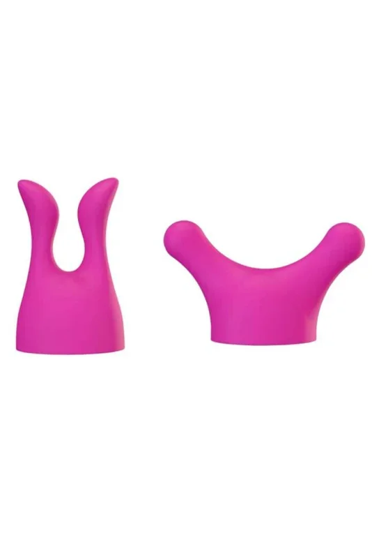 PalmPower – Palm Body – Silicone Massager Attachments – 2 PC – Pink