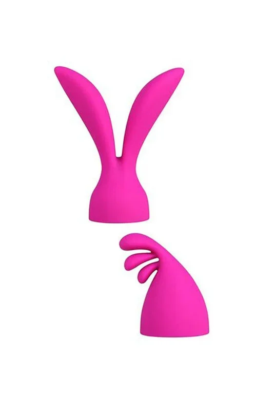 Palmpower – Palm Pleasure – Massager Attachment Set – 2 PC – Pink