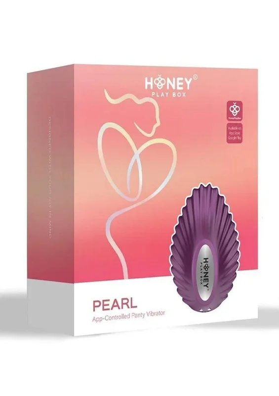 Pearl App-Controlled Magnetic Rechargeable Silicone Panty Vibrator – Light Purple
