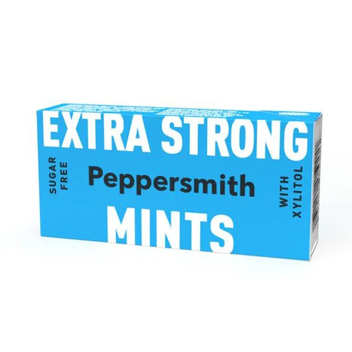 Peppersmith Xylitol Mints – Extra Strong Eucalyptus