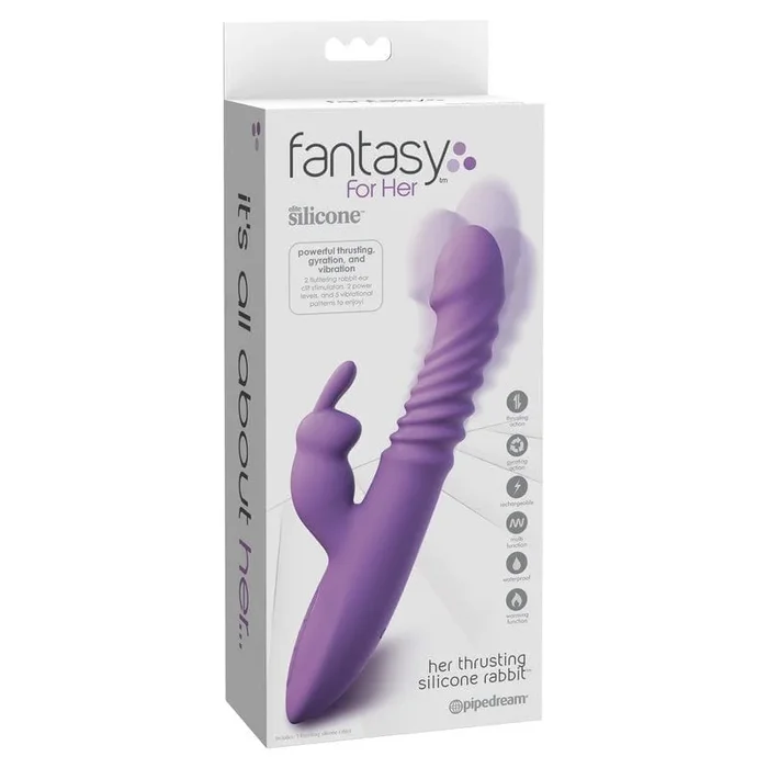 Pipedream Products Fantasy For Her Her Thrusting Silicone Rabbit