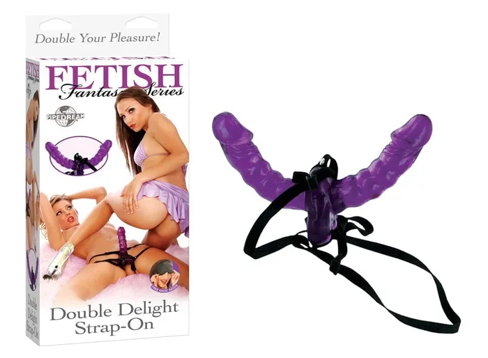 Pipedream Products Fetish Fantasy Double Delight Strap-On