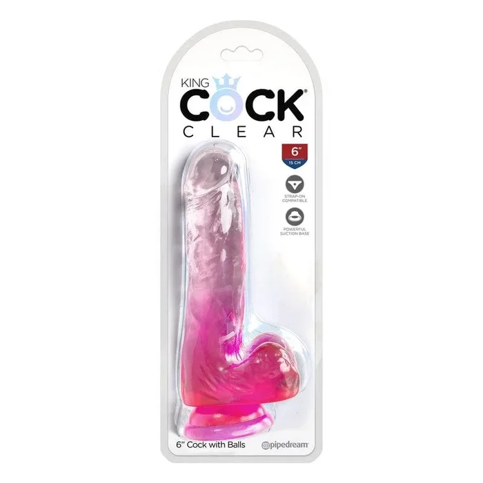 Pipedream Products King Cock 6″ With Balls