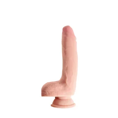 Pipedream Products King Cock Plus Triple Density 9 inch Realistic Dildo with Balls & Suction Cup