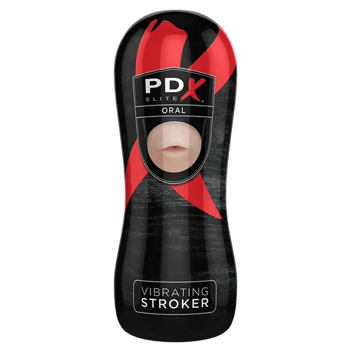 Pipedream Products PDX Elite Vibrating Oral Stroker