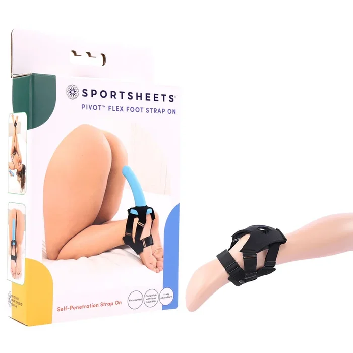 Pivot Flex Foot Strap On – Adjustable Strap-On Harness (No Probe Included)