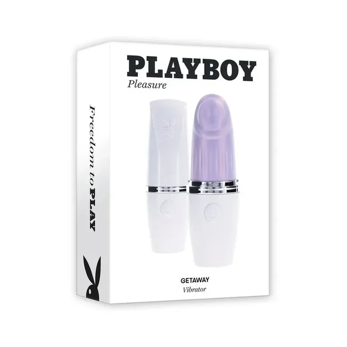 Playboy Getaway Rechargeable Silicone Lipstick Vibrator