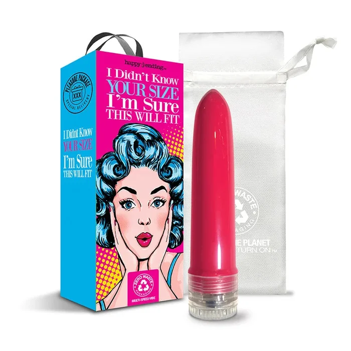 Pleasure Package I Didn’t Know Your Size – 4″ Multi-Speed Vibe