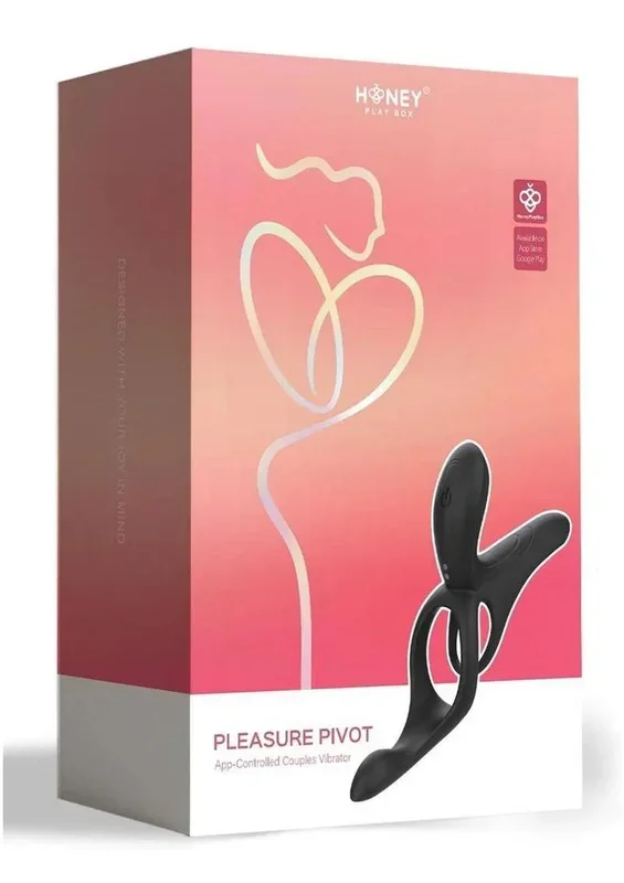 Pleasure Pivot App Control Rechargeable Silicone Couples Vibrator