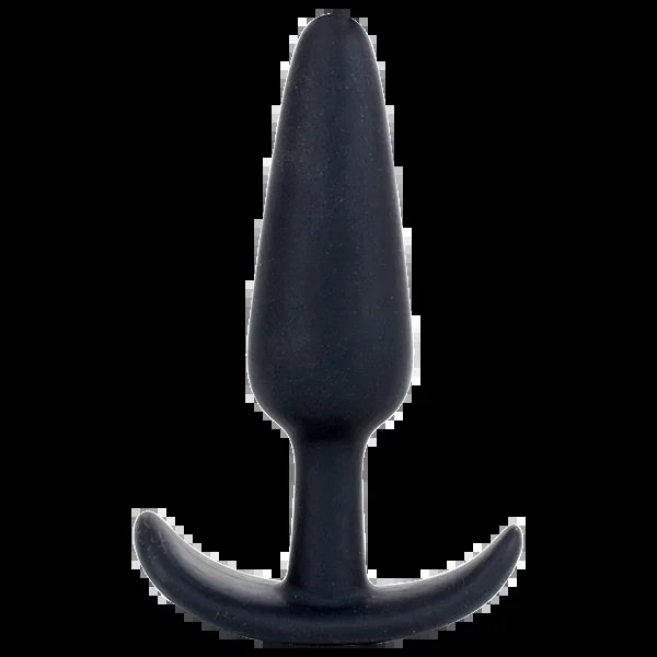 Plug anal en silicone Mood Naughty 1 4,5″ – Grand, noir
