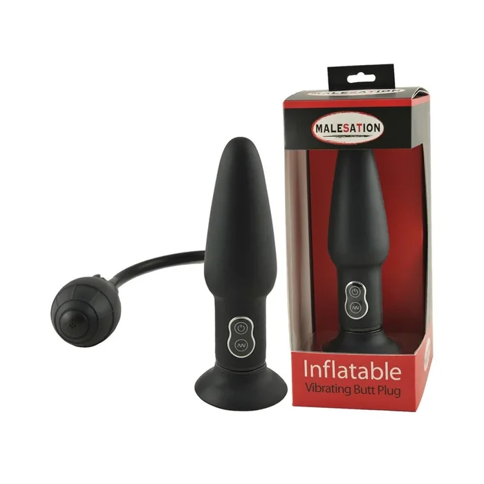 Plug Anal Inflable Malesation con Vibración
