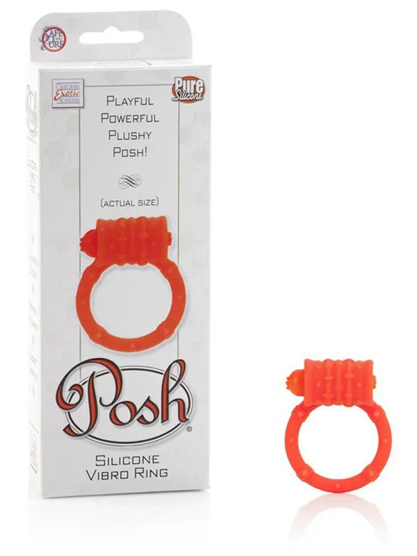Posh Silicone Vibro Ring Orange
