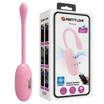 Pretty Love – Doreen 应用程序控制鸡蛋按摩器振动器（粉色）