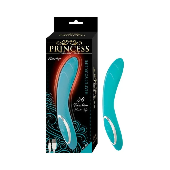Princess Dynamic Heat G-spot Vibrator Silicone Blue