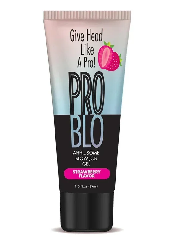 ProBlo Oral Pleasure Flavored Gel 1.5oz – Strawberry