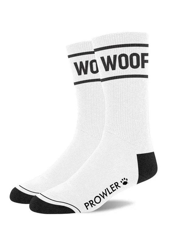 Prowler RED WOOF Socks – White/Black