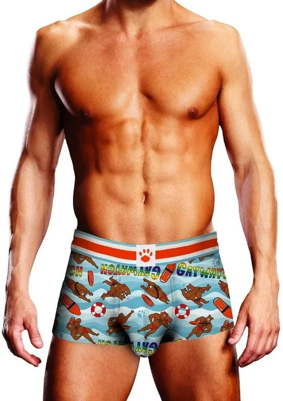 Prowler Spring/Summer 2023 Gaywatch Bears Trunk – XLarge – Blue/Orange