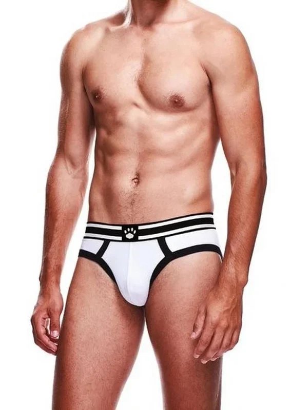 Prowler White/Black Brief – Large
