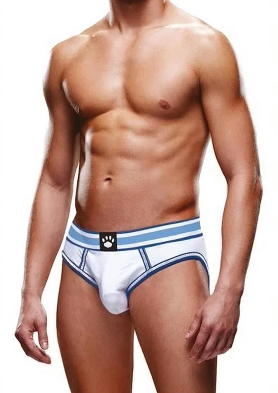 Prowler White/Blue Open Brief – XXLarge