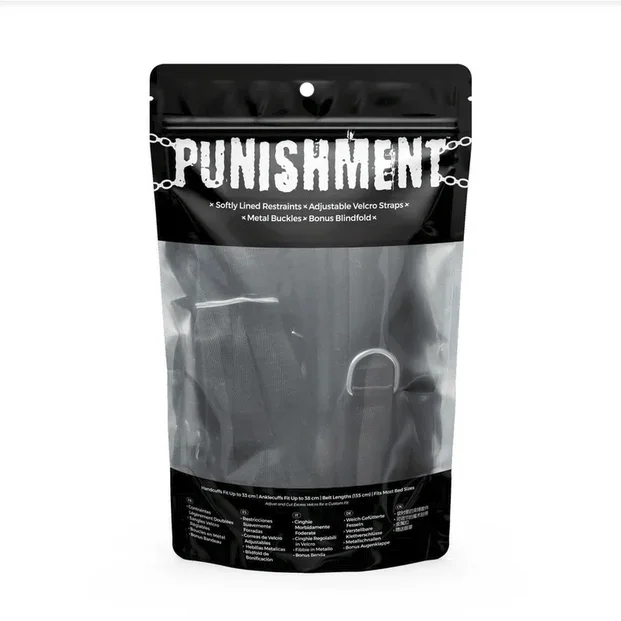 Punishment – 5-Piece Bed Restraint Kit