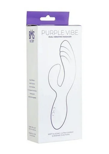 Purple Vibe Dual Vibrating Massager