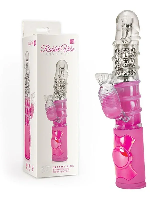Rabbit Vibe Love Me Dreamy Pink