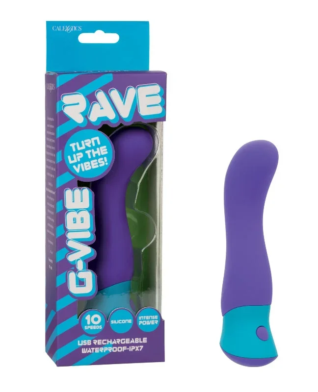 Rave G-Vibe Curved G-Spot Vibe Purple/Blue