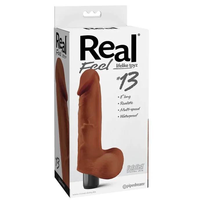 Real Feel Lifelike Toyz No. 13 – Brown Vibrator