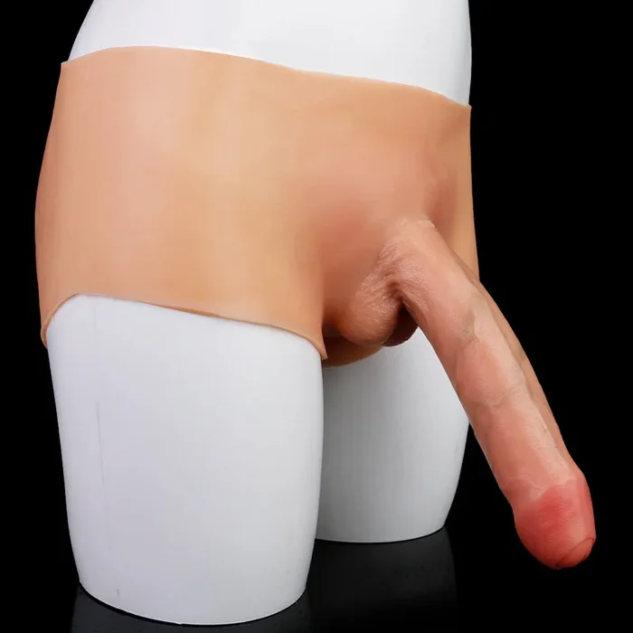 Realistic Strap On Dildo Panty – Life Size Peins Wearable Underwear for Women Lesbian