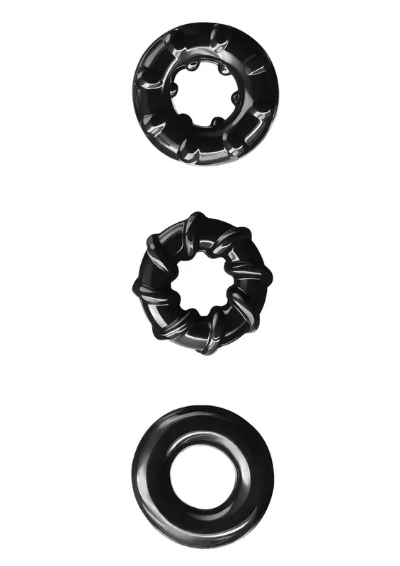 Renegade Dyno Rings Black 3 – Pack