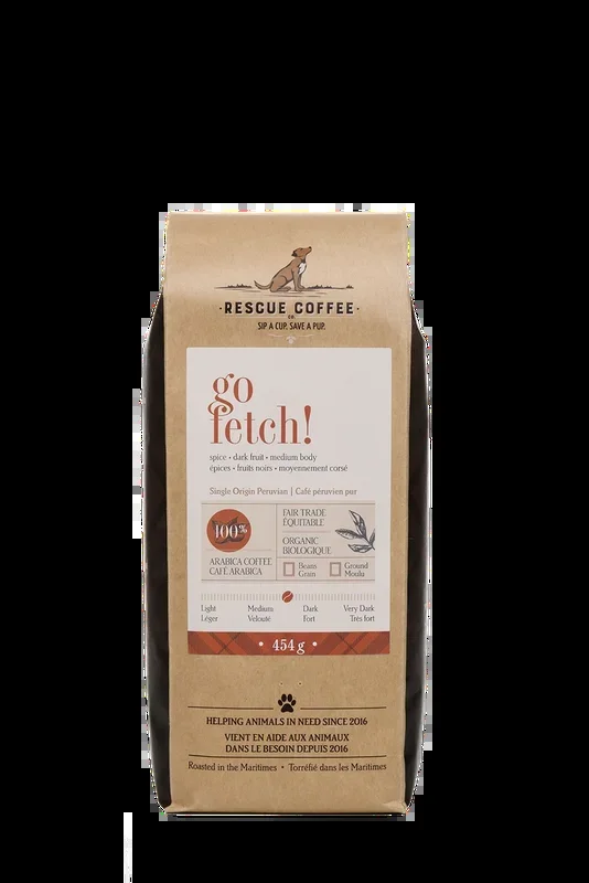 Rescue Coffee Co. Go Fetch (Medium-Dark) Whole Bean Coffee