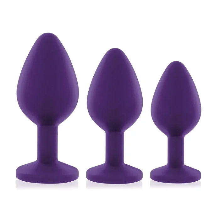 Rianne S Booty Plug Set 3-Pack – Purple