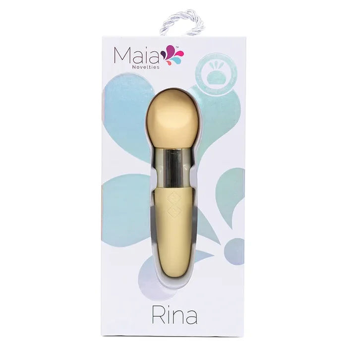RINA DUAL VIBRATOR YELLOW