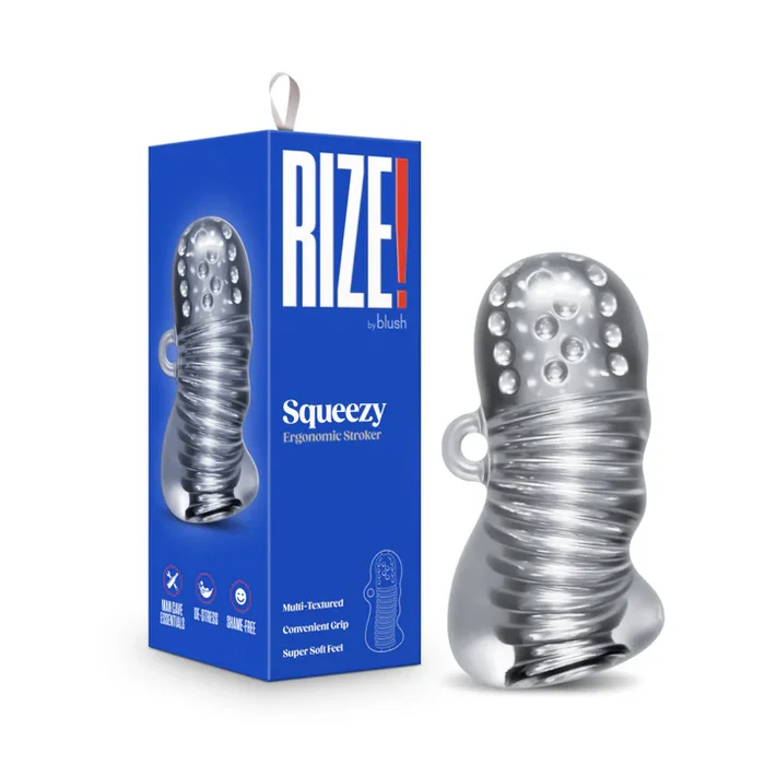 Rize! Squeezy Clear Stroker