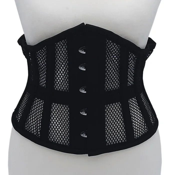 Rouge Mesh Corset Black 3XL/4XL