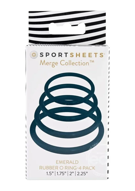 Rubber O-Ring Assorted Sizes (4 pack) – Emerald