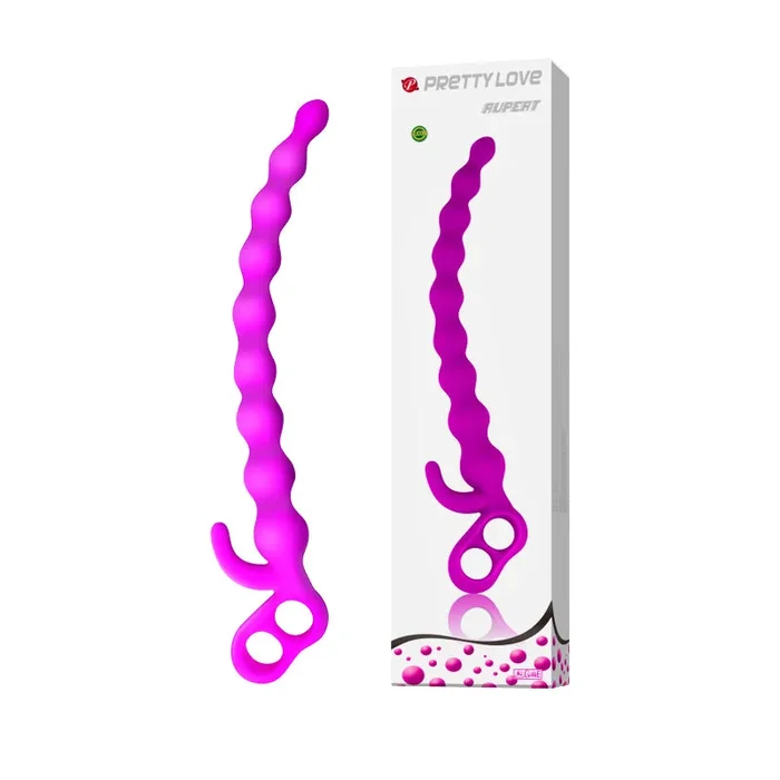 RUPERT – Silicone Anal Love beads 11″