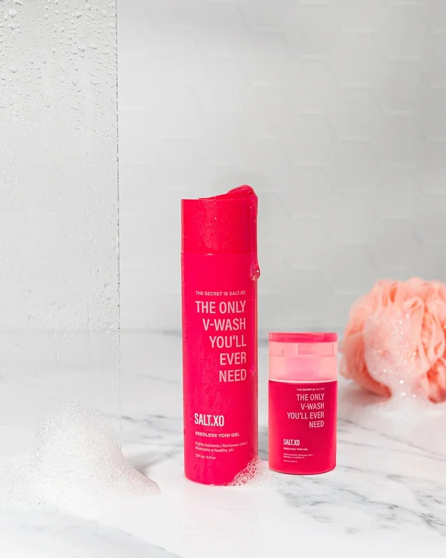 Salt.Xo At Home & On The Go (Includes 8oz + 3.4oz bottles)