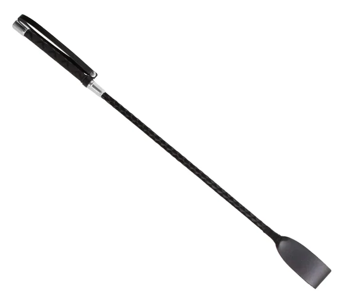 Satin Crop with Silver Tip