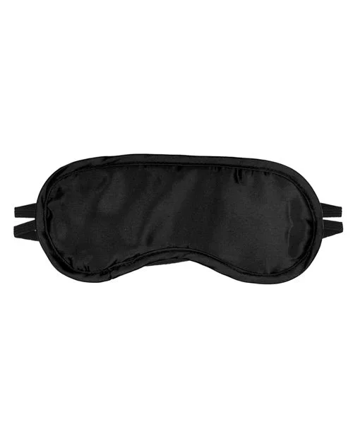 Satin Fantasy Blindfold – Black