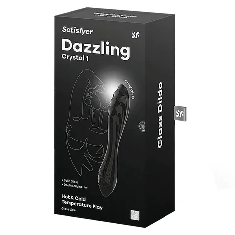 Satisfyer Dazzling Crystal 1 Glass Dildo