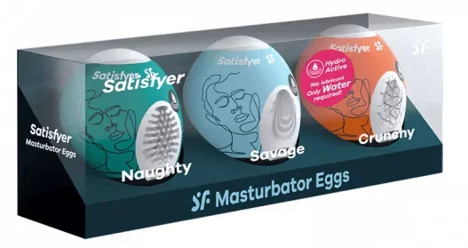 Satisfyer Masturbator Egg 3er Set