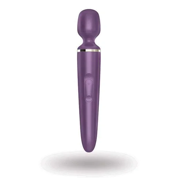 Satisfyer-魔杖女士可充电魔杖按摩器（紫色）