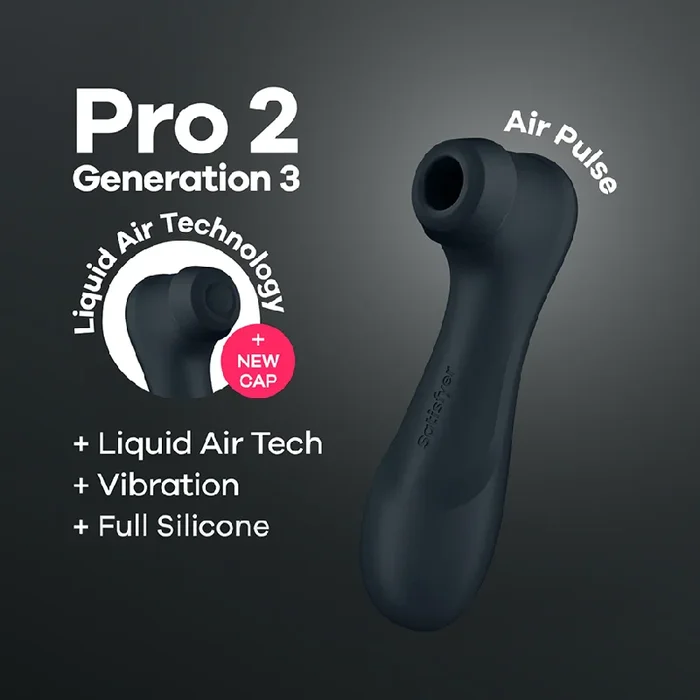 Satisfyer Pro 2 Generation 3 – Dark Grey